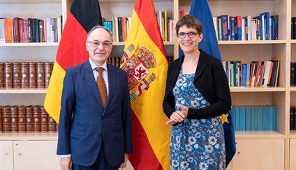 El Secretario de Estado para la UE se reúne con su homóloga alemana, la Ministra de Estado para Europa, Anna Lürhmann