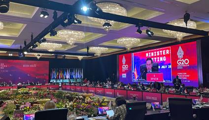 Reunión ministerial del G20 en Bali