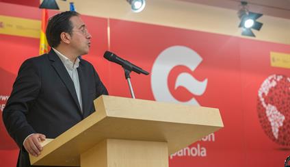 José Manuel Albares inaugura los actos del Día del Cooperante