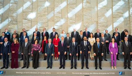 First foreign affairs ministerial meeting of NATO with participation of Finland