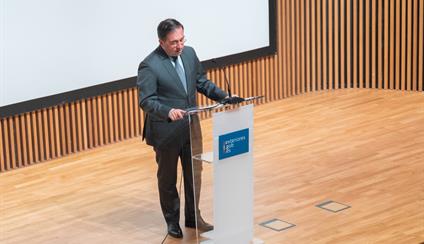 José Manuel Albares presenta las perspectivas de la Presidencia española del Consejo de la Unión Europea