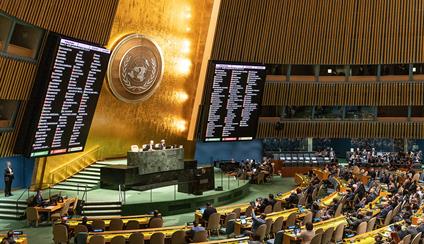 Albares participa en el 79º periodo de Sesiones de la Asamblea General de las Naciones Unidas, con Ucrania y Oriente Medio en el centro de los debates