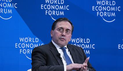 José Manuel Albares participa en el Foro Económico Mundial