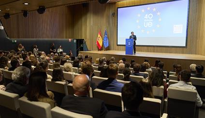 El Ministerio de Asuntos Exteriores, Unión Europea y Cooperación celebra el Día de Europa destacando 40 indicadores que reflejan 40 años de transformación