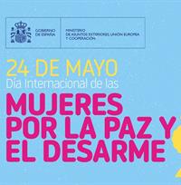 Día Internacional de las Mujeres por la Paz y el Desarme
