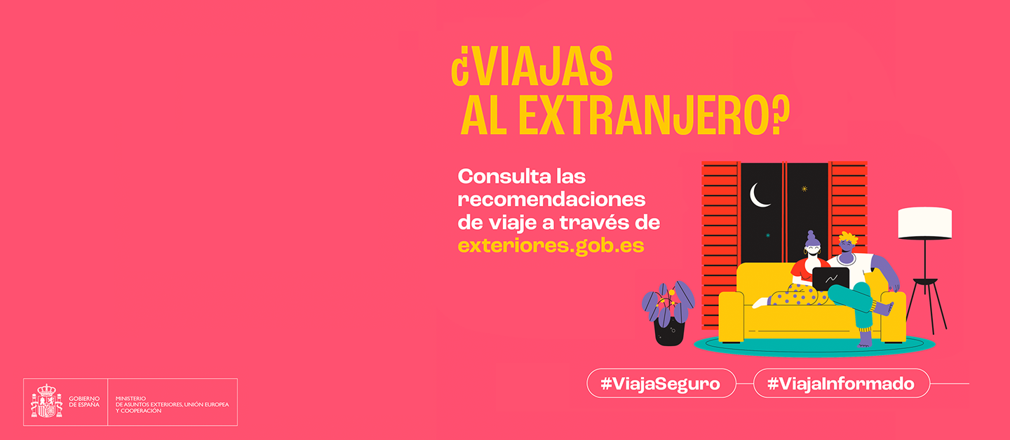 Antes de salir, infórmate: #ViajaSeguro para prevenir incidentes en el extranjero